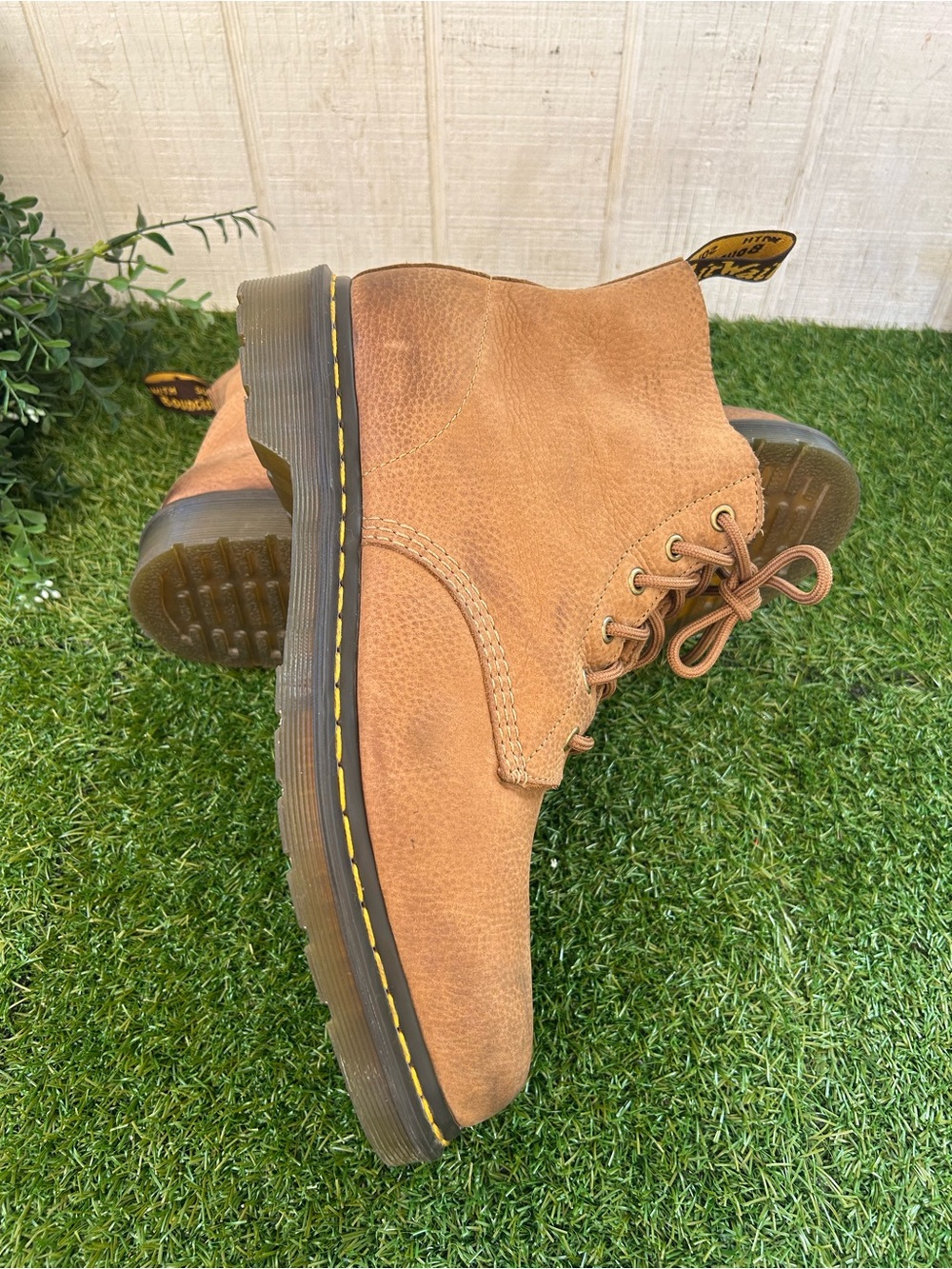 Dr. Martens 1460 Nubuck Boots DR. MARTENS
Men size 11women 12 gently used - Picture 8 of 16